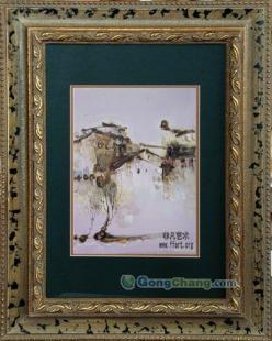 廠家直供油畫國畫工藝品壁畫墻藝浮雕手繪_禮品、工藝品、飾品_世界工廠網中國產品信息庫